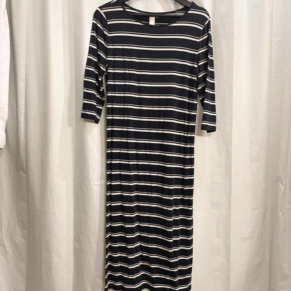 Stripe Midi Dress